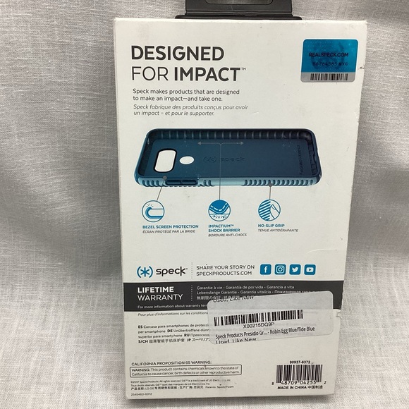 SPECK PRESIDIO GRIP PHONE CASE FOR LG G6 WITH IMPACTIUM SHOCK BARRIER NWT - Picture 2 of 10